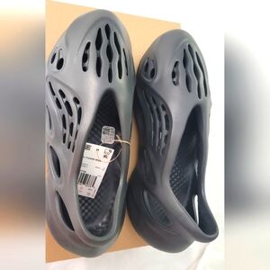 Gray Foam Slip-On Shoes